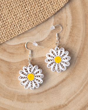 Boucles d'oreilles "Marguerites"