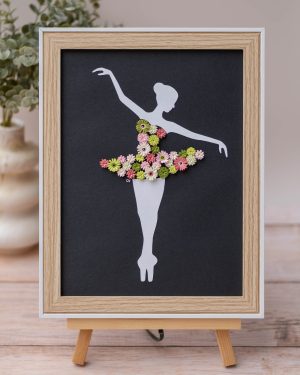 Cadre "Danseuse printanière"